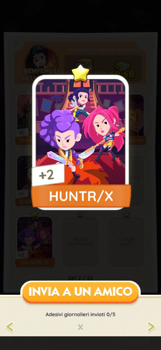 Adesivo HUNTR/X set 2